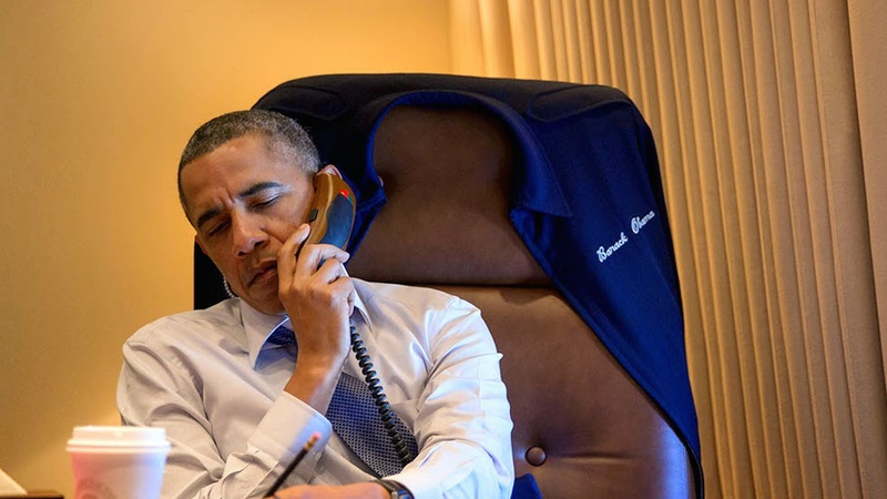 Illustration for article titled The Phones on Air Force One Look Like Iron Man Accessories